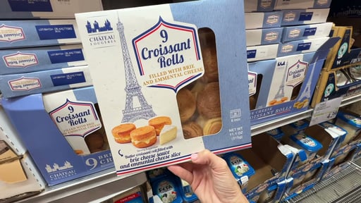 Château Fougères Brie Croissant Roll, 11 oz