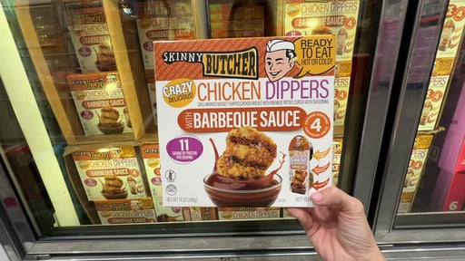 Skinny Butcher Chicken Dippers with BBQ Sauce, 4/14 oz