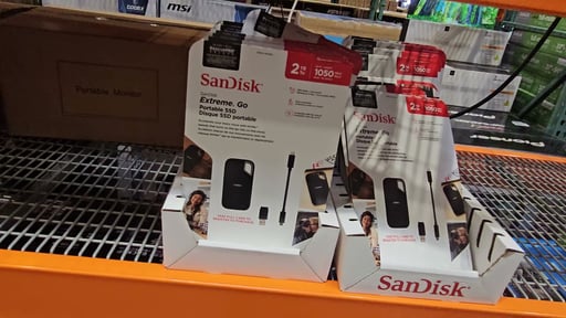 SanDisk 2TB Extreme Go Portable SSD
