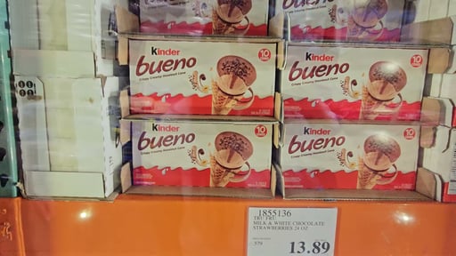 Kinder Bueno Crispy Creamy Hazelnut Cone 10ct