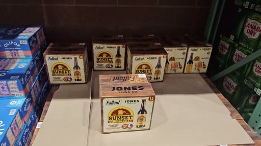 Jones Soda Fallout Sunset Sarsaparilla