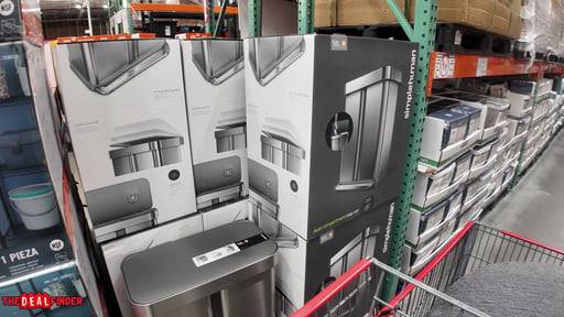 simplehuman 58L Dual Compartment Step Can