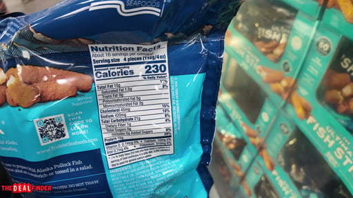 Trident Gluten Free Ultimate Fish Sticks 4lbs