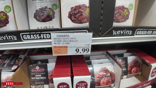 Mama Mancini's Jumbo Beef Meatballs 48oz