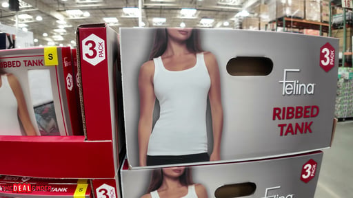 Felina Women's Ribbed Tank 3-Pack