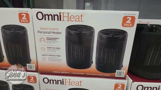 OmniHeat Personal Heater 2-Pack