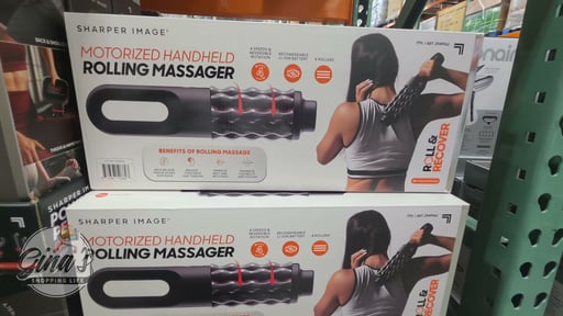 Sharper Image Handheld Rolling Massager