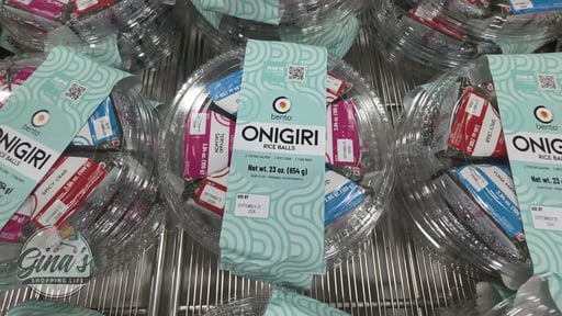 bento Onigiri Variety Rice Balls, 6 ct., 23 oz.
