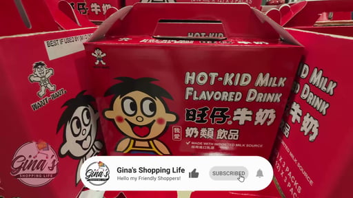 Want Want Hot-Kid Milk Flavored Drink, 12 x 8.28 fl oz
