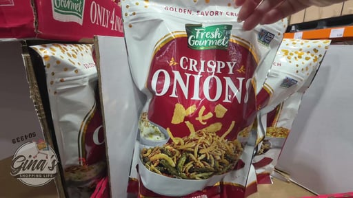 Fresh Gourmet Crispy Onions, 24 Ounce Bag