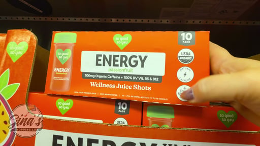 So Good So You Energy Passion Fruit Shots, 10-Pack / 1.7 oz