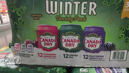 Canada Dry Winter Ale Variety 36 CT / 12 oz