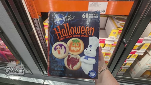 Pillsbury Halloween Shape Sugar Cookie Dough 60 CT
