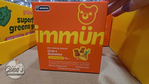GRUNS IMMUN SUPERFOOD GREENS GUMMIES 35 DAILY PACKS