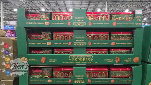 SILVER CRANE COMPANY WINTER TRAIN COOKIES 28.04 OZ