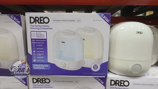 Dreo 0.8 Gallon Ultrasonic Humidifier 2-Pack