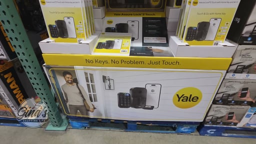 Yale Assure Lock 2 Touch Black Smart Deadbolt with Home Key and Wi-Fi