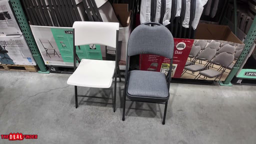 Maxchief Metal Highback Padded Folding Chair