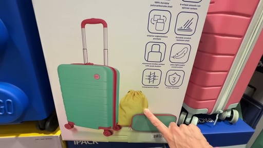 iPack Kids 20" Hardside Carry-On Luggage Set