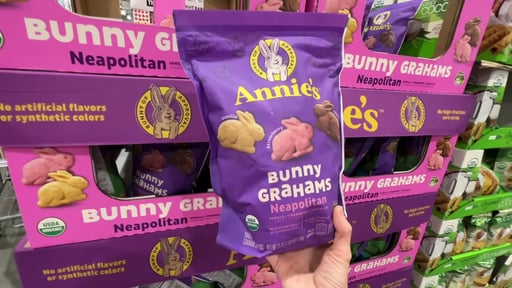 Organic Annie's Bunny Grahams, 25 Ounces