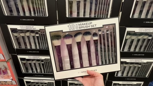 XII Collective 10-Piece Makeup Brush Set