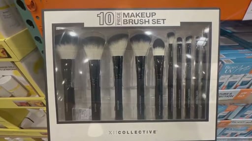 XII Collective 10-Piece Makeup Brush Set