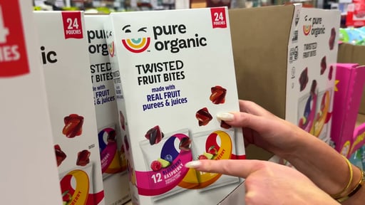 Pure Organic Twisted Fruit Bites