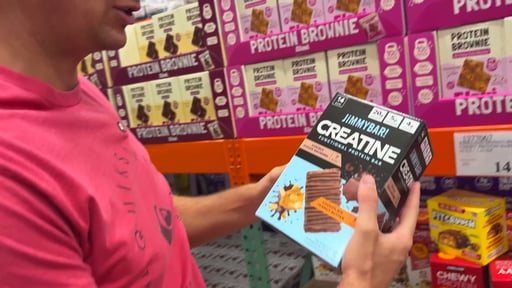 JiMMY! Creatine Functional Protein Bar Variety Pack, 14 Count / 2.05 oz