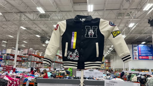Disney Adult Unisex Varsity Jacket