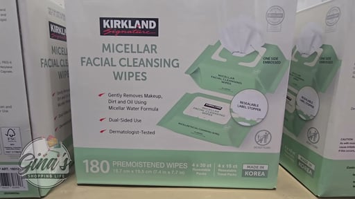 Kirkland Signature Micellar Facial Cleansing Wipes