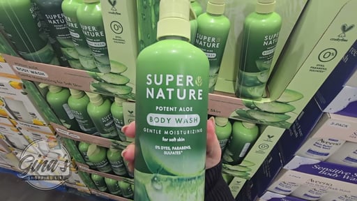 Super Nature Moisturizing Aloe Body Wash