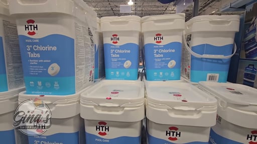 HTH Pool Care 3" Chlorinating Tabs