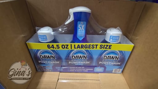 Dawn Platinum PowerWash Dish Spray 21.5 oz + 43 oz Refill