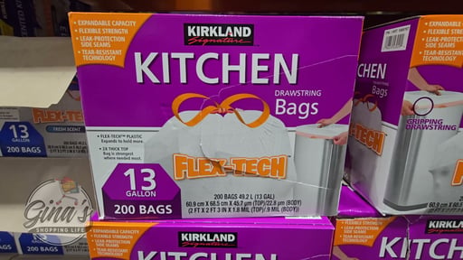 Kirkland Signature Flex-Tech Kitchen Bags