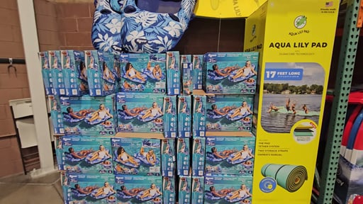 Aqua Luxury Pool Lounger / Tanner 2-Pack