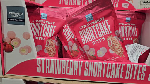 Edward Marc Strawberry Shortcake Bites 20 Ounce Bag