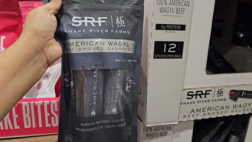 Snake River Farms Wagyu Beef Sticks, 12 Pack, 0.9 Ounces Each