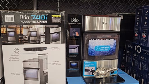 Brio 740i 44 lb Countertop Nugget Ice Maker
