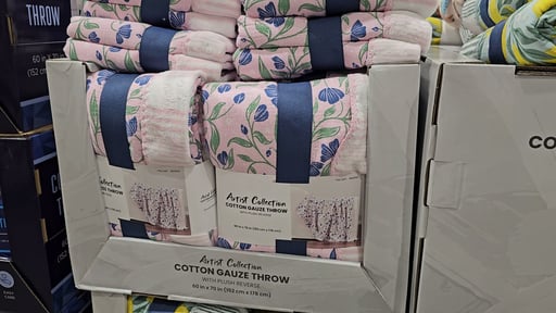 Artist Collection Cotton Gauze Throw 60" x 70"