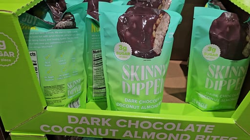 SkinnyDipped Dark Chocolate Coconut Almond Bites, 15.9 oz