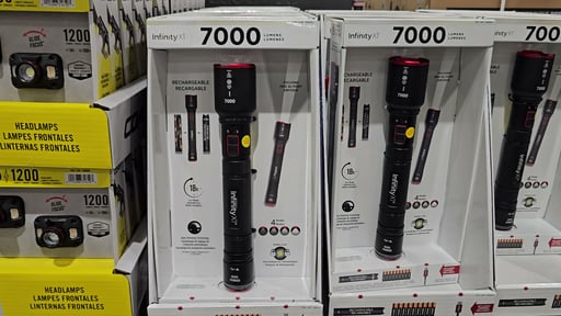 Infinity X1 7,000L Flashlight Hybrid Power