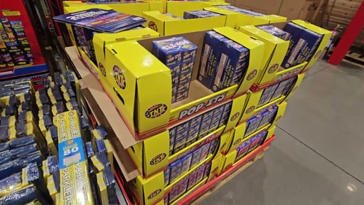 TNT Fireworks Fun Snaps 40 Boxes of 50
