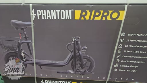 Phantom R1 Pro Seated E-Scooter