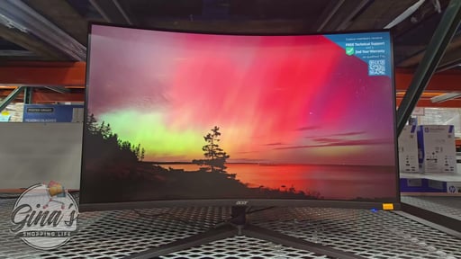 Acer Nitro 31.5" WQHD Curved Gaming Monitor