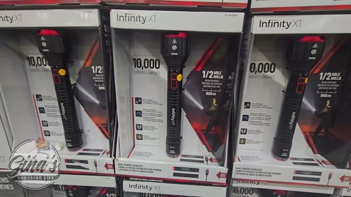 Infinity X1 10,000 Lumen Flashlight with Spot Beam