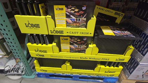 Lodge Seasoned Cast Iron Reversible Grill/Griddle