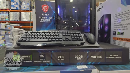 MSI Codex R2 Gaming Desktop Intel Core Ultra 7/32GB/2TB/RTX 5060 Ti