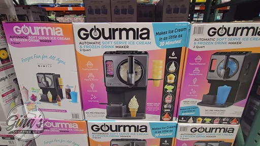 Gourmia Soft Serve Ice Cream and Frozen Drink Maker