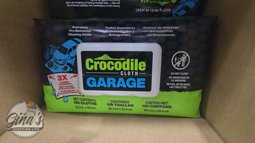 Crocodile Cloth Garage Cleaning Cloths 15" x 10" 110 Count