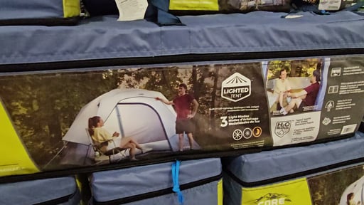CORE 6-Person Lighted Dome Tent